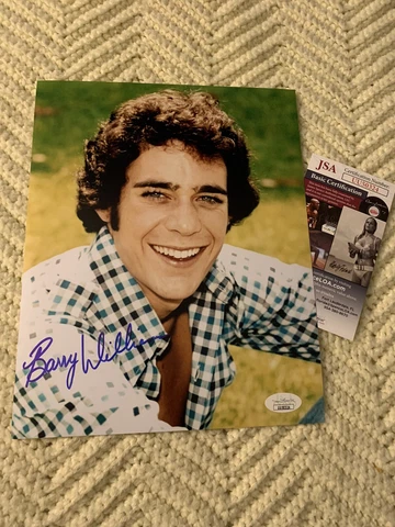 Barry Williams Signed 8 X10 Photo Autographed Jsa Authenticated Greg Brady Bunch Cover