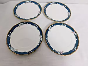 D7 - Lotto di 4 piatti insalata Noritake Bone China Japan Sandhurst - Foto 1 di 5