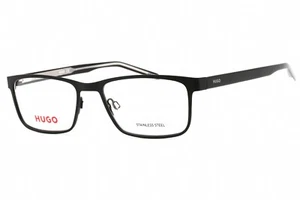 HUGO BOSS HG1005-N7I-55 Eyeglasses Size 55mm 18mm 145mm Clear Demo Plastic Temp - Picture 1 of 5