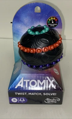 Hasbro Gaming Atomix Puzzle Ball– Twist Match Solve Brain Teaser Toy Ages 7+ NEW - Image 1 of 4