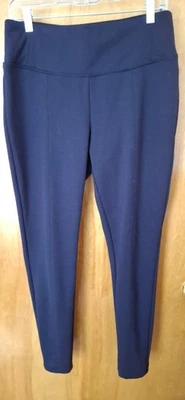 Apt 9 Leggings Mujer Azul Marino Control Abdomen Tiro Medio Pullón Elástico Talla Lg Foto 1 de 4