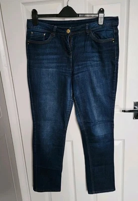 George Women's Blue Straight Regular Jeans Size 12 29L - Image 1 of 2