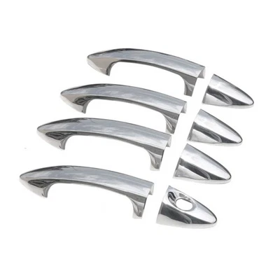 Protector de cubierta de manija de puerta para Ford Fiesta 2011-2019 acero inoxidable cromo 8x Foto 1 de 4