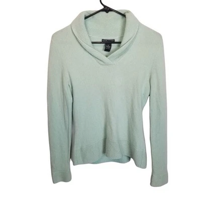 Suéter de cachemir Daniel Bishop para mujer cuello chal silencioso lujo dinero antiguo M preparación Foto 1 de 4