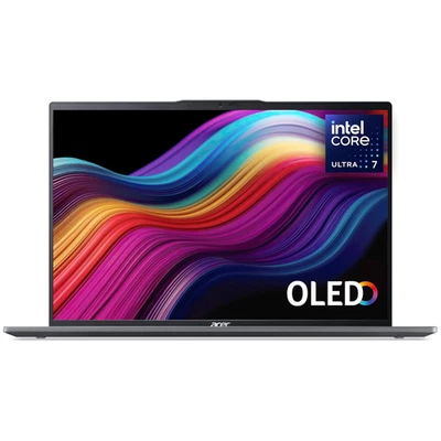 Acer Swift Go 16" computer portatile OLED Ultra 7 155H 16GB RAM 1TB SSD 120Hz Win11 ferro da stiro - Immagine 1 di 4