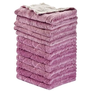 12PCS Kitchen Towels Dish Towels, Multipurpose Reusable Dish Cloths, Double-S... - Picture 1 of 7