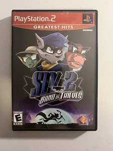 Sly 2 Band of Thieves PS2 COMPLETE CIB Manual, And Reg Card - TESTED - Picture 1 of 6