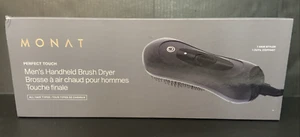 Monat Perfect Touch Men's Hand Held Hair / Beard Dryer Brush Open Box - CIB - Picture 1 of 6