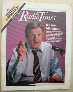 Radio Times/1983/Jimmy Young/Arthur English/Keith Jayne/Karl Marx/Asa Briggs/ - Picture 1 of 9