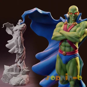 Martian Manhunter Super Man Resin Model Kit Unpainted 3d Print GK Statue Figure - Picture 1 of 7