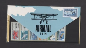ERROR 2019 POSTAL MUSEUM AIRMAIL 1919 O/P R17YAL B9GB19 PRES PACK LTD ED POST GO - Picture 1 of 1
