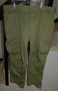 Herren Militär SALBEI Grün Kampfhose Gr. XXL Button Fly 43 - 47 INCH WAIST - Bild 1 von 9