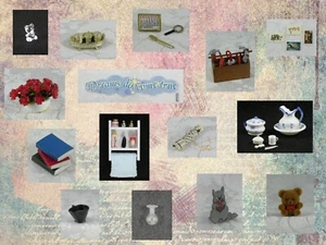 assorted dollhouse/miniature misc decorative accessories - Picture 1 of 109