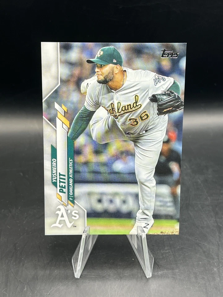 2020 Topps Update Series Yusmeiro Petit /300 #U-84 Oakland Athletics - Image 1 of 2
