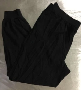 "lNWT Banana Republic Women's Lightweight Stretch Waist Pants Size XL Black $70 - Picture 1 of 9