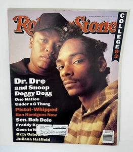 Dr Dre & Snoop Dogg Cover Rolling Stone Magazine Issue 666 - Picture 1 of 1