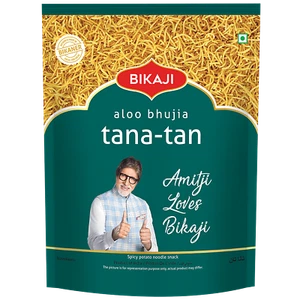 Bikaji Tana Tan Aloo Bhujia 400 gm Snacks y Salados Namkeen Envío y Devolución Gratuitos - Imagen 1 de 2