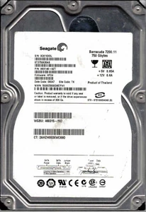 ST3750630AS, 9BX146-621 TK HP24 SEAGATE SATA 750GB 9QK1 - Imagen 1 de 1