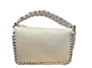 Altuzarra geflochtenes Leder Top-Henkel Tasche in Enoki / Creme - Bild 1 von 7