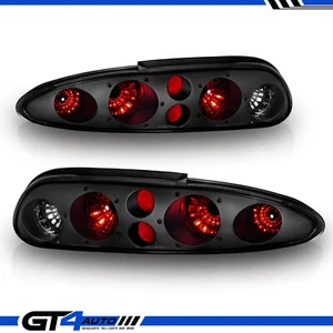 Fit 1993-2002 Chevy Camaro Black Smoke Brake Tail Lights Altezza lights Pair - Foto 1 di 5