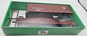 Boxcar Bowser HO 40' tetto tondo porta singola PRR. Circle Keystone Road #80599 - Foto 1 di 2
