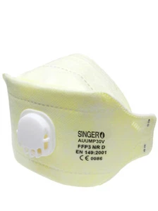 Mascarilla plegable con válvula. FFP3 NR D (+ Dolomía). Caja de 20 piezas. - Imagen 1 de 4
