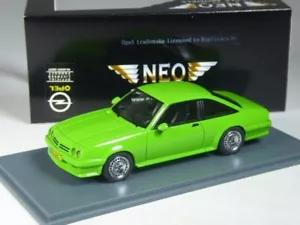 (KI-04-37) Neo Scale Models Opel Manta verde brillante in scala 1:43 in confezione originale - Foto 1 di 2