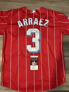 Luis Arraez Signed Autographed Miami Marlins Sugar Kings Jersey JSA COA - Picture 1 of 5