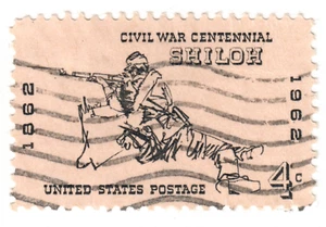 USA - 1962 - The 100th Anniversary of the Civil War - Battle of Shiloh - 4C - #5 - Picture 1 of 1