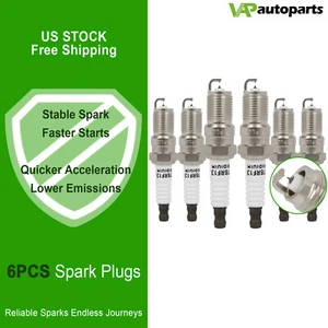 6x Iridium & Platinum Spark Plugs For 1999-2006 Ford Taurus 3.0L V6 - Picture 1 of 8