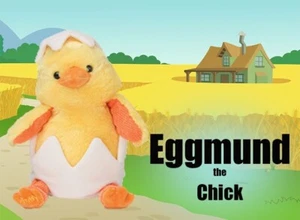 Scentsy EGGMUND CHICK Buddy Stuffed Animal FARM, Easter NEW In Box W/scent Pak - Picture 1 of 5