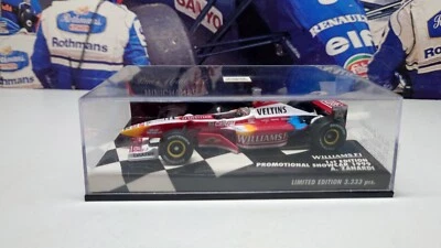 MINICHAMPS /F1 1999 WILLIAMS SHOWCAR  - ALEX  ZANARDI - 1/43 SCALE MODEL CAR - Image 1 of 4