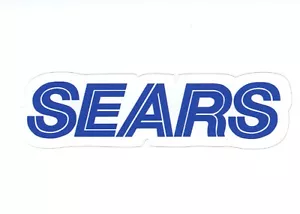 Sears Department Store Sticker (Reproduction) - Picture 1 of 2