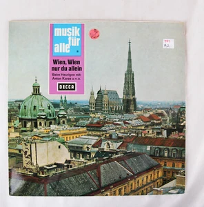Musik fur Alle, Wien, Wien nr du Allein, Beim Heurigen, 12" LP, German, EX - Picture 1 of 4