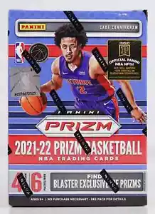 2021/22 Panini Prizm Basketball Blaster Box FACTORY SEALED Steve's Cards NH. - Picture 1 of 2