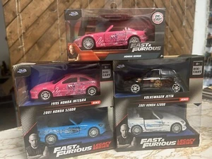 Jada Fast & Furious Legacy S2000/VW JETTA / S2000/INTEGRA/s2000 swapped Colors - Picture 1 of 1