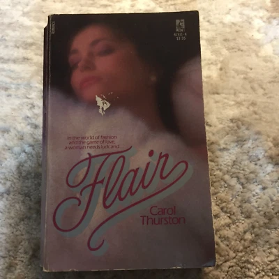 Flair Scandal Romance Paperback Book by Carol Thurston from Pocket Books 1987 Foto 1 de 4