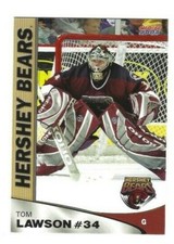 2003-04 Choice Marketing Hershey Bears (AHL) Tom Lawson (goalie)