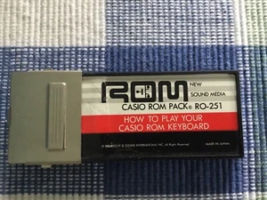 Casio ROM Pack RO-251 (How to Play Your Casio ROM Keyboard) Untested - Picture 1 of 2