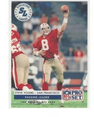 1992 PRO SET FOOTBALL REGULAR BASE SERIES SINGLES #'S 1-700 & INSERTS - Image 1 of 2