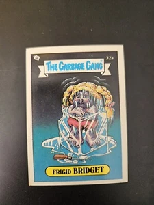 Frigid Bridget 32a - The Garbage Gang Card 1985 Rare Australian Release - Picture 1 of 2