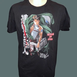 Funimation Attack On Titan Season 3 Graphic Men’s Black T-Shirt Size M #95 - Picture 1 of 5