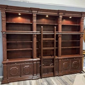 antique book case - Picture 1 of 2