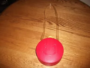 VINTAGE 1980s Kool Aid Man Red Plastic Canteen - Picture 1 of 1