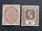 CAYMAN ISLANDS stamps GB 1908 - 1912 Numeral, George / MLH , NG  / YA624