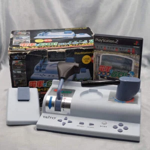 DENSYA DE GO! Controller TYPE 2 TCPP-20009 Boxed + DENSYA DE GO! 3 SET PS2 TAITO - Picture 1 of 24