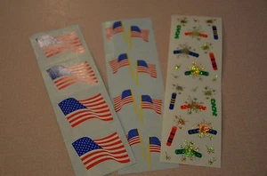 Mrs. Grossman 4th Of July Stickers You Choose - Picture 1 of 4