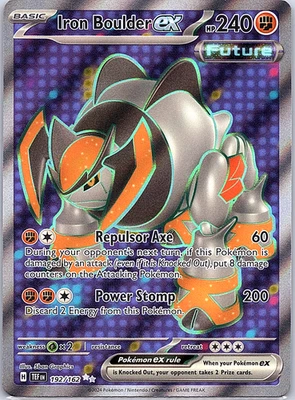 Iron Boulder ex 192/162 SV05: Temporal Forces Holo - Image 1 of 2