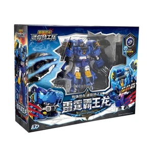 Miniforce Dinoid Warrior THUNDER TYRA Transformer Blue Headbot Robot Toy 2025 - Picture 1 of 1