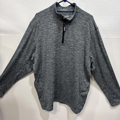 Jersey Costa Quarter-Zip - Hombre Talla XXXL Verde/Negro Foto 1 de 4